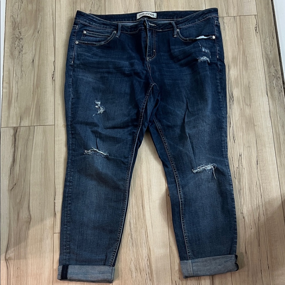 Maurices Skinny Fit True Blue Jeans